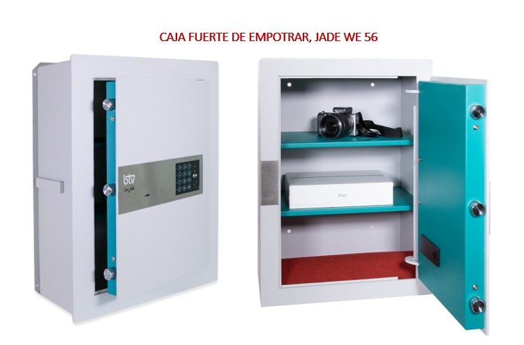 CAJA FUERTE JADE, DE EMPOTRAR - CIERRE ELECTRÓNICO Y LLAVE - Imagen 7