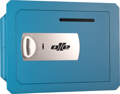 CAJA FUERTE, SERIE 800 - MURAL - LLAVE - CON RANURA