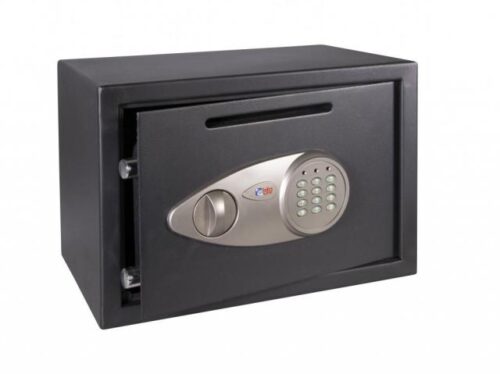 CAJA FUERTE ALPHA 25 RA - DE SOBREPONER - ELECTRONICO- CON RANURA.