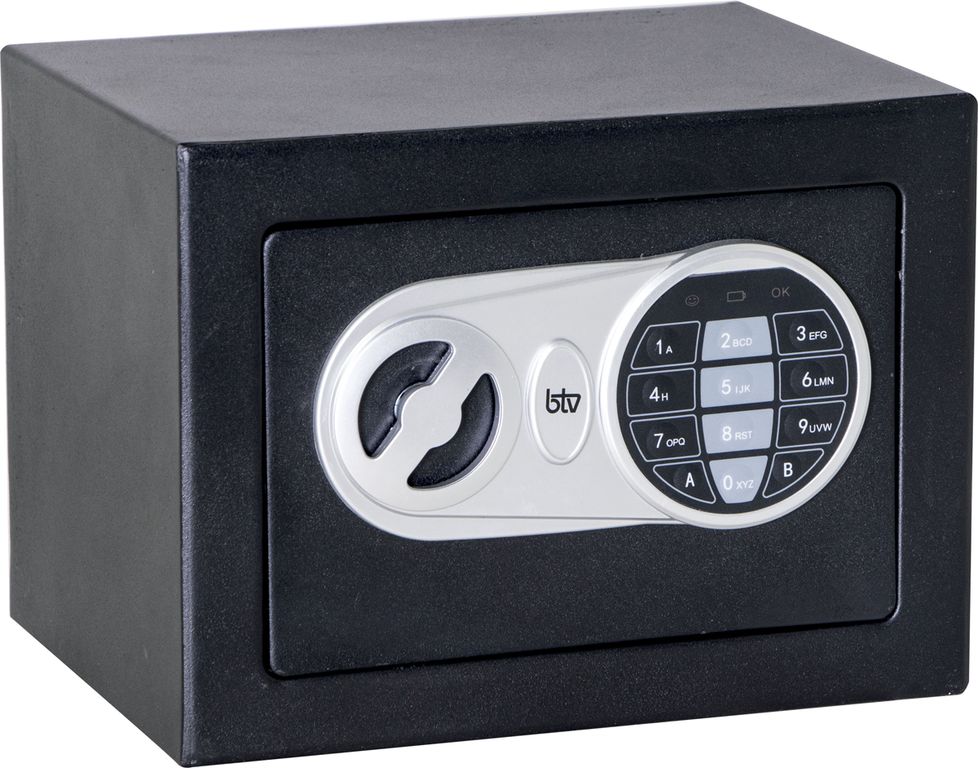 Caja Fuerte Minibank, de Sobreponer, electrónico.