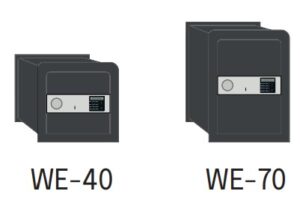 MODELOS DE CAJA FUERTE OPALO DE EMPOTRAR, WE-40 Y WE-70