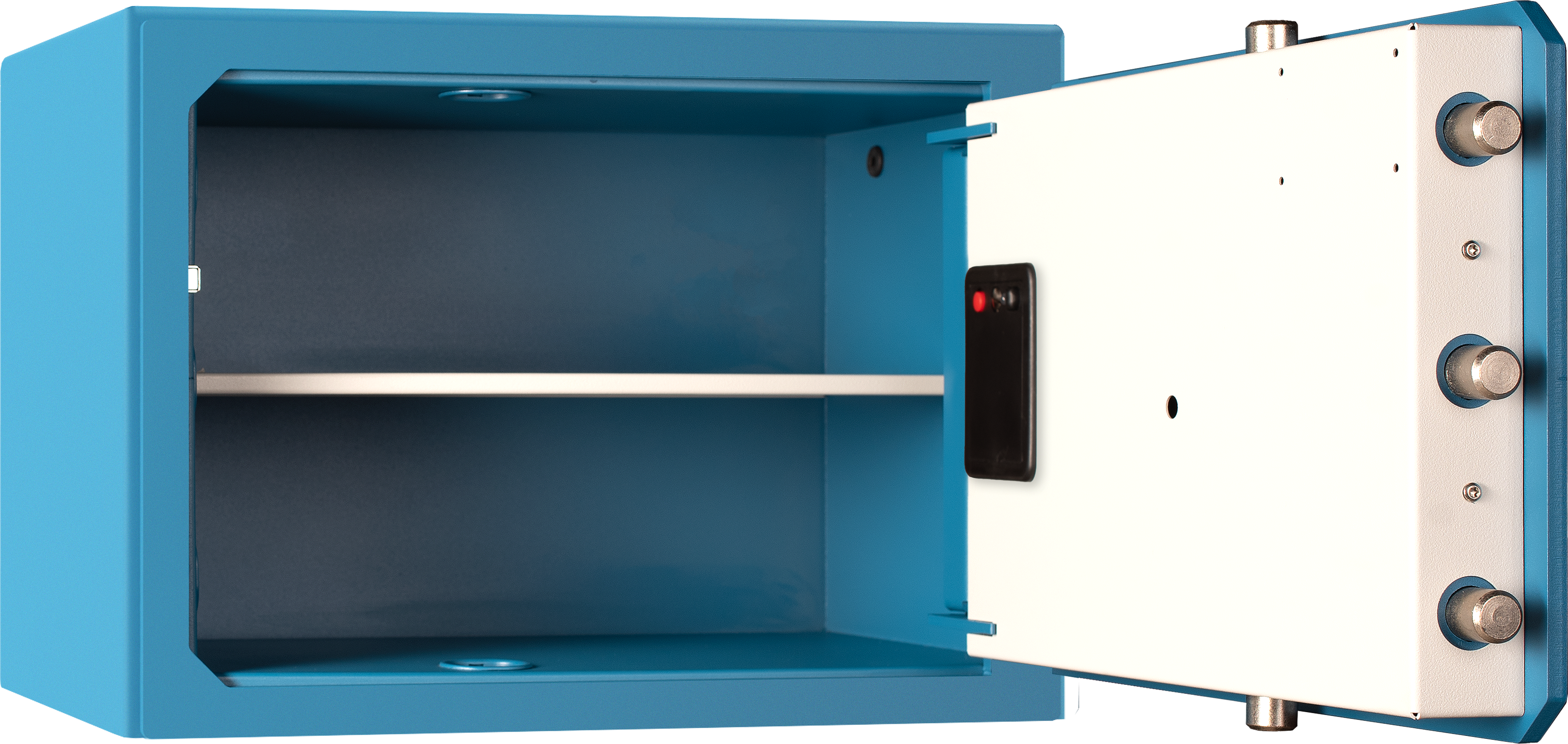 INTERIOR DE LA CAJA FUERTE SERIE 800 DE SOBREPONER, S801LE