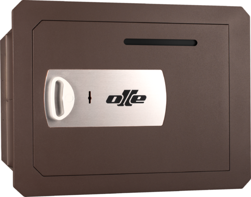 Caja fuerte Serie 1000 - Mural , con cerradura de llave con ranura