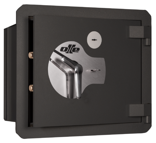 CAJA FUERTE OLLÉ, SERIE l - MURAL, 2 CERRADURAS DE LLAVE, CON RANURA