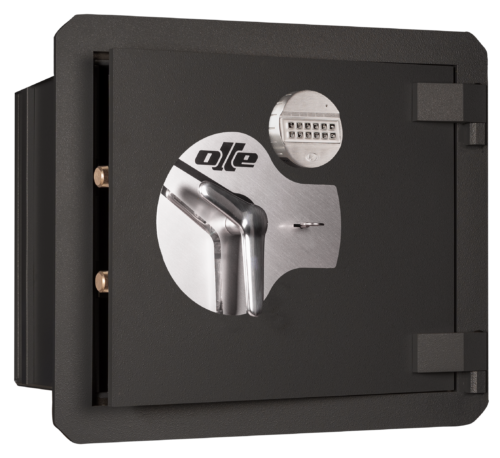 CAJA FUERTE - MURAL - SERIE l - LLAVE + ELECTRÓNICA