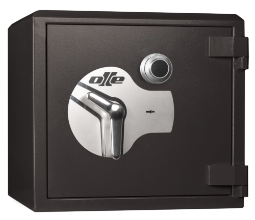 CAJA FUIERTE OLLÉ, SERIE I DE SOBREPONER, CON CERRADURA DE LLAVE + COMBINACIÓN MECÁNICA.