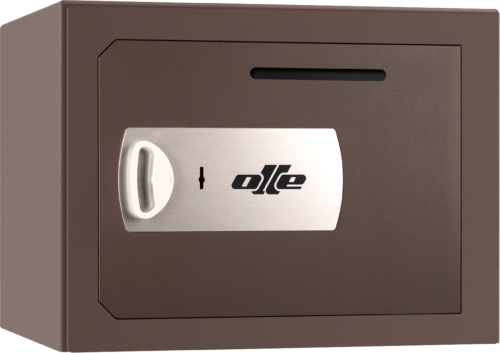 CAJA FUERTE DE SOBREPONER, SERIE 1000 - LLAVE CON RANURA
