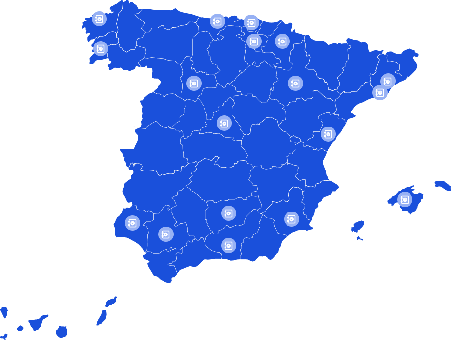 Instalaciones en España